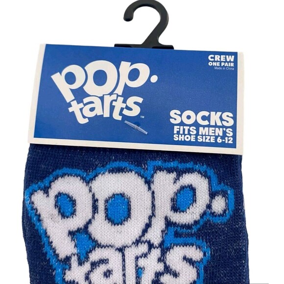 Novelty Funny Crew Socks: Nissin Cup Noodles Mtn Dew Moon Pie Pop Tarts - Picture 13 of 13